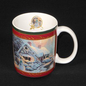 Coffee mug. Thomas Kinkade Painter of light 2005 Christmas Evening
